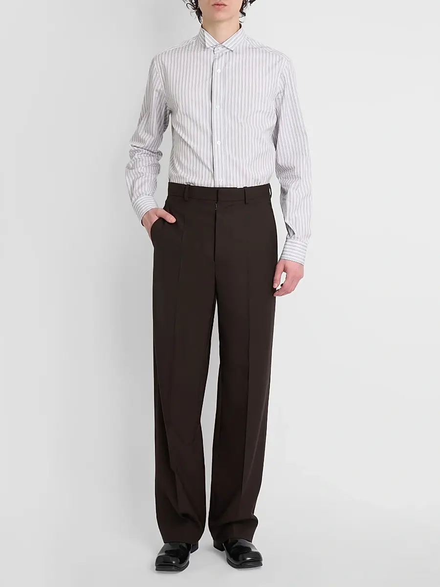 Maison Margiela Men's Wool Trousers | Thumbnail 2