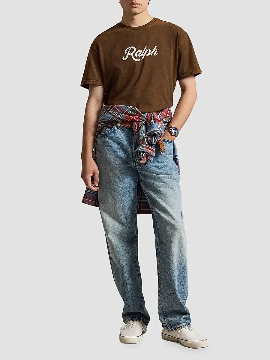 Polo Ralph Lauren Men's Logo Crewneck T-Shirt | Thumbnail 2 Polo Ralph Lauren Men's Logo Crewneck T-Shirt | Thumbnail 2