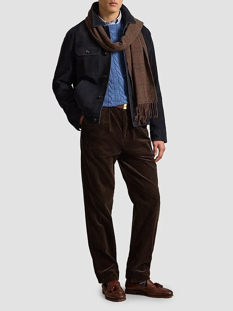 Polo Ralph Lauren Men's The Ashdale Suede Shacket | Thumbnail 2 Polo Ralph Lauren Men's The Ashdale Suede Shacket | Thumbnail 2