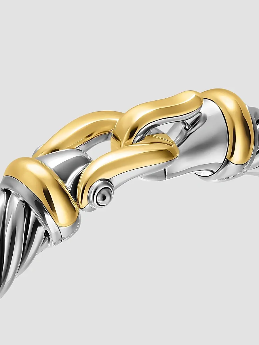 David Yurman Women's Cable Flex Buckle Bracelet in Sterling Silver - Silver | Thumbnail 4