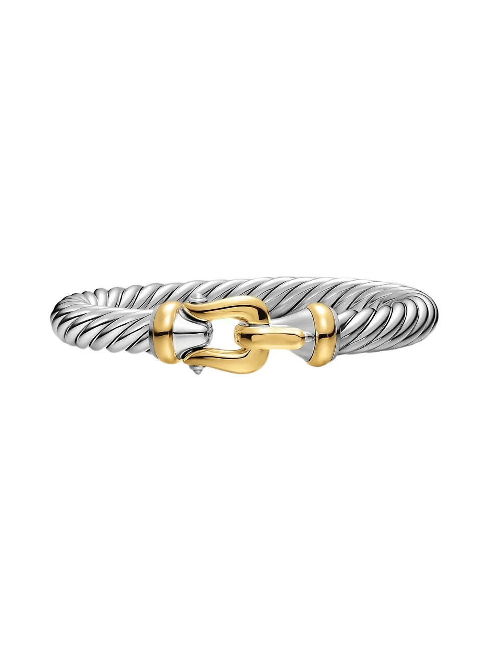 David Yurman Women's Cable Flex Buckle Bracelet in Sterling Silver - Silver
