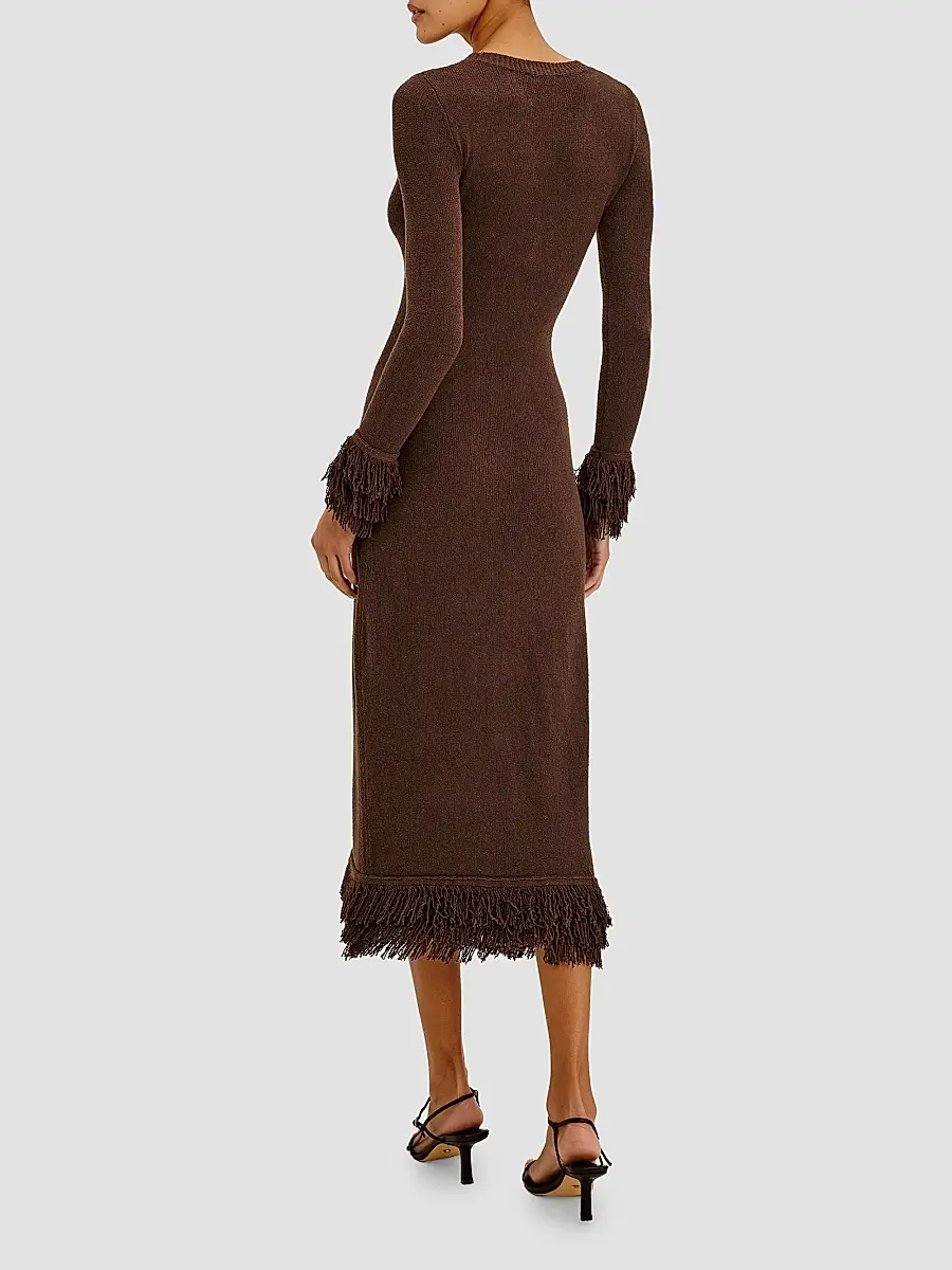 RAILS Women's Alejandra Silk-Blend Knit Midi Dress | Thumbnail 3 RAILS Women's Alejandra Silk-Blend Knit Midi Dress | Thumbnail 3