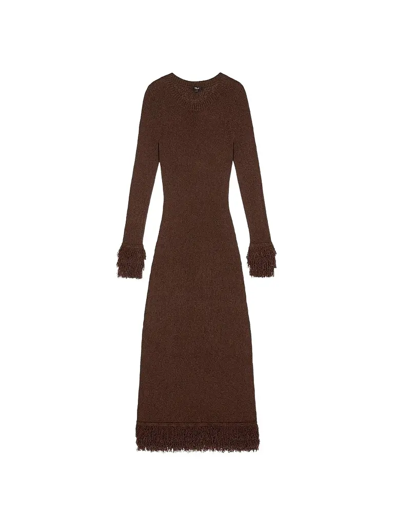 Women's Alejandra Silk-Blend Knit Midi Dress Women's Alejandra Silk-Blend Knit Midi Dress