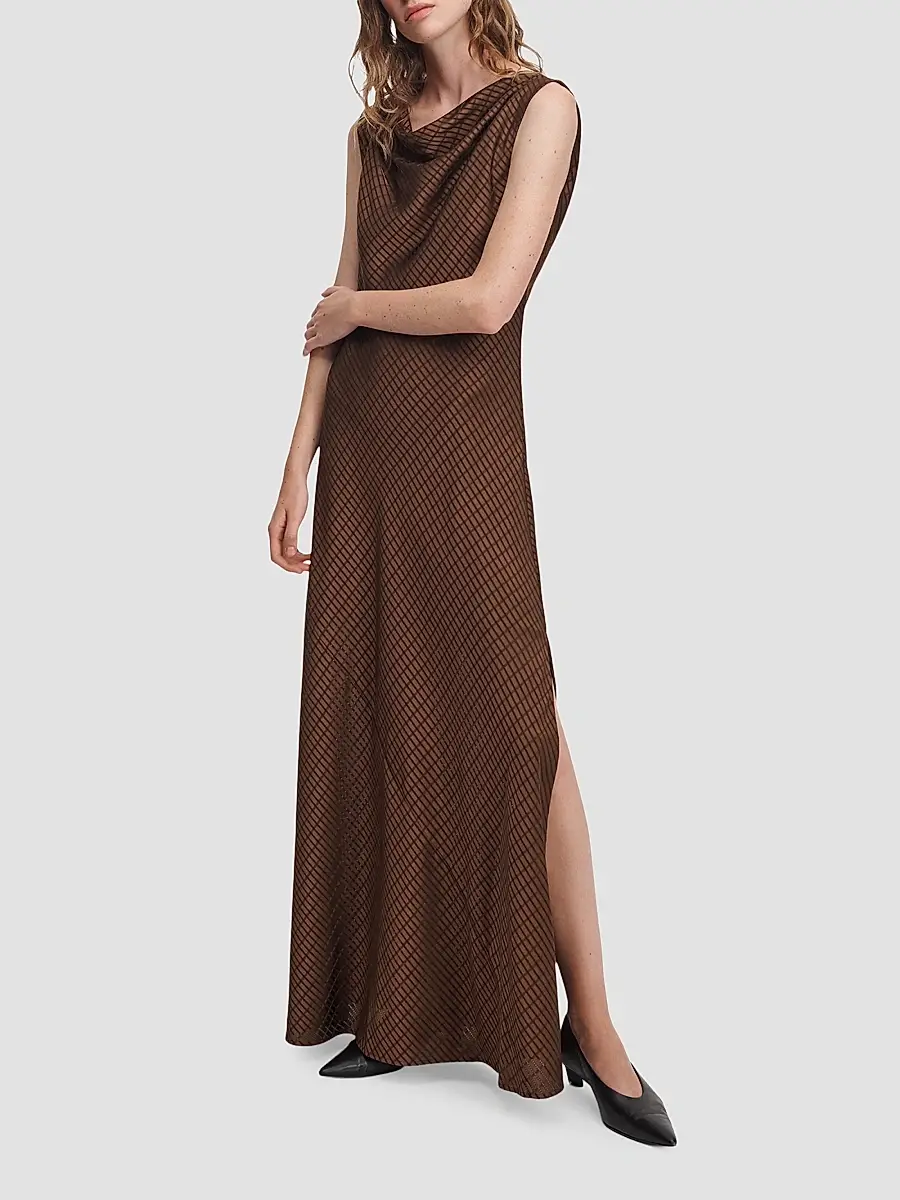 rag & bone Women's Jessica Bias-Cut Maxi Dress | Thumbnail 6 rag & bone Women's Jessica Bias-Cut Maxi Dress | Thumbnail 6