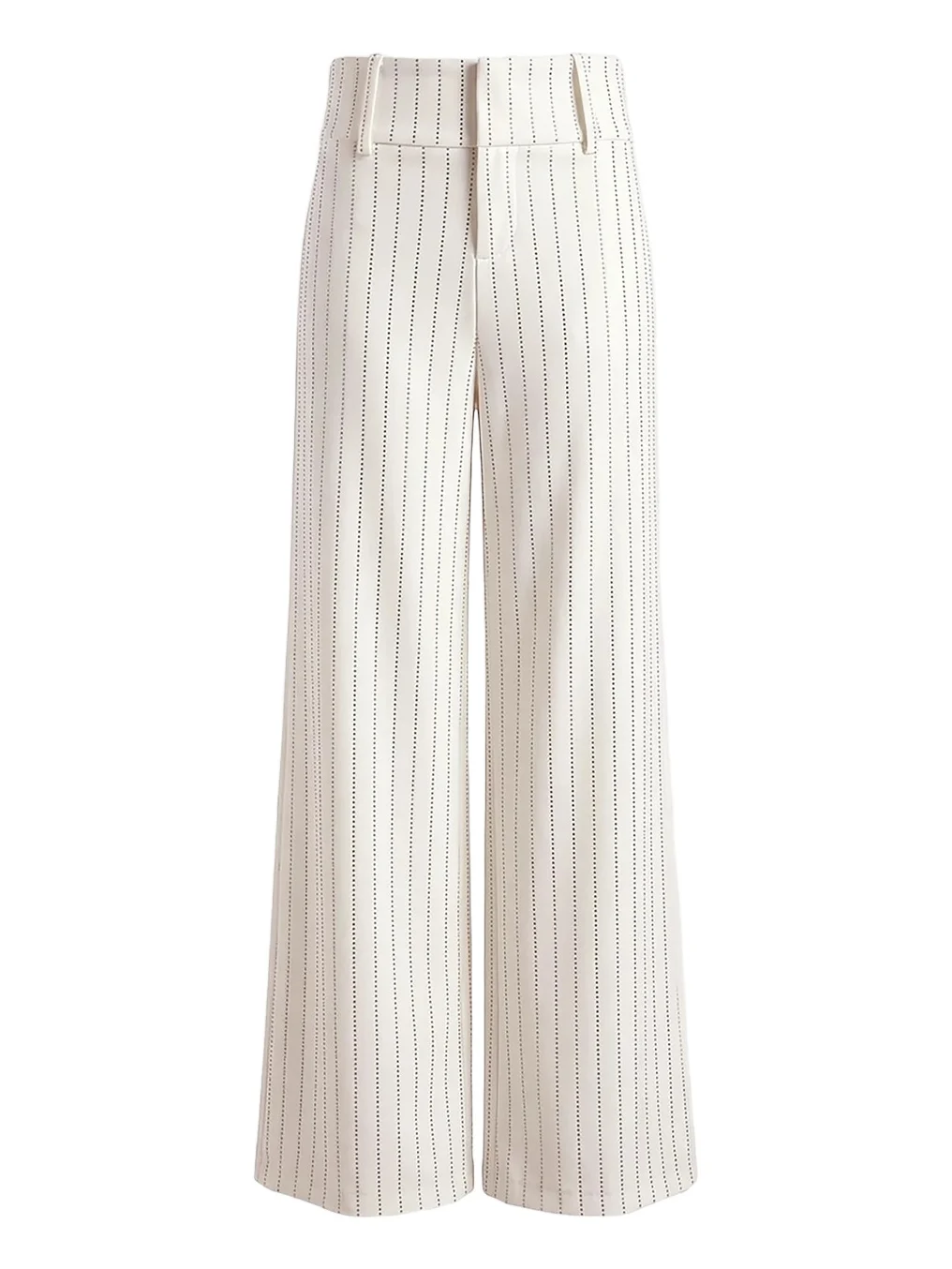 Women's Olivia Striped Low-Rise Wide-Leg Pants Women's Olivia Striped Low-Rise Wide-Leg Pants