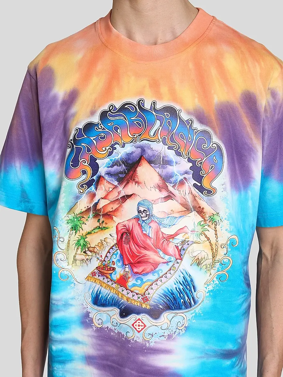 Casablanca Men's Eveil Ancestral Tie Dye T-Shirt | Thumbnail 5