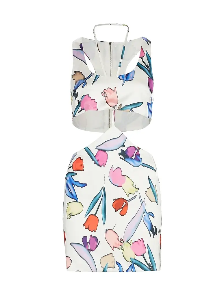 Rotate Birger Christensen Women's Ekatarina Cutout Minidress