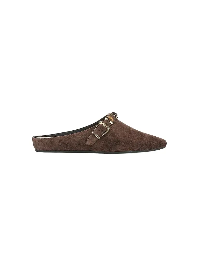 Veronica Beard Women's Narcisa Suede Mule Clogs