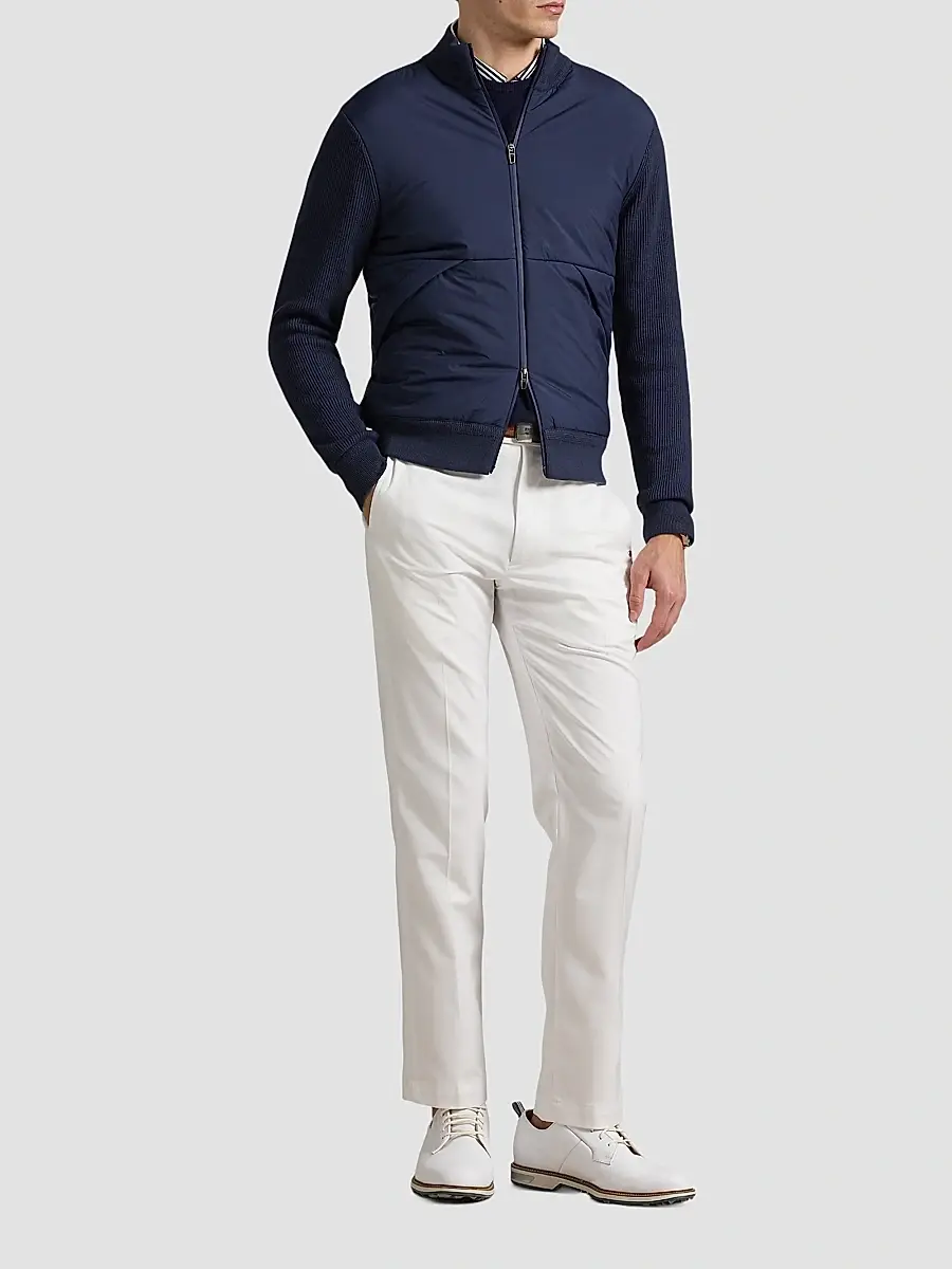 Polo Ralph Lauren Men's Performance Hybrid Full-Zip Sweater | Thumbnail 2 Polo Ralph Lauren Men's Performance Hybrid Full-Zip Sweater | Thumbnail 2
