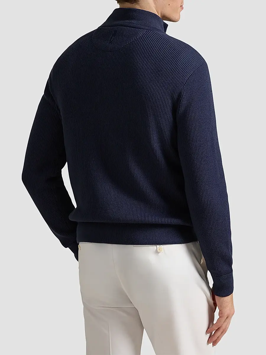 Polo Ralph Lauren Men's Performance Hybrid Full-Zip Sweater | Thumbnail 3 Polo Ralph Lauren Men's Performance Hybrid Full-Zip Sweater | Thumbnail 3