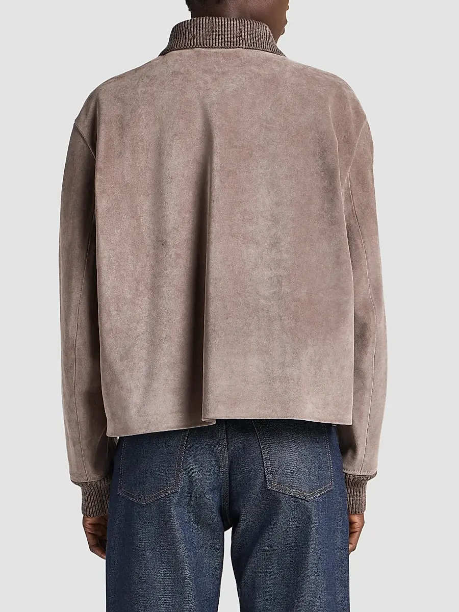 JW Anderson Women's Suede Jacket | Thumbnail 3 JW Anderson Women's Suede Jacket | Thumbnail 3