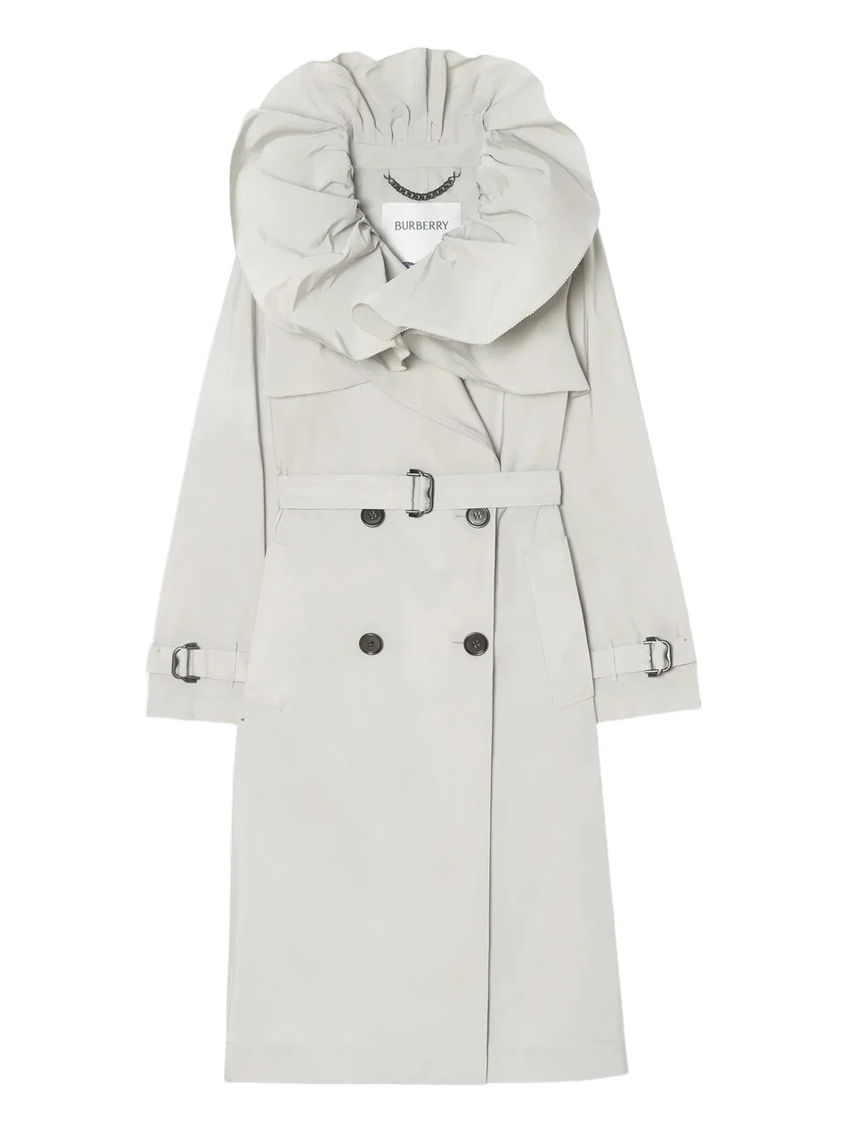 Burberry Women's Clare Faille Trench Coat