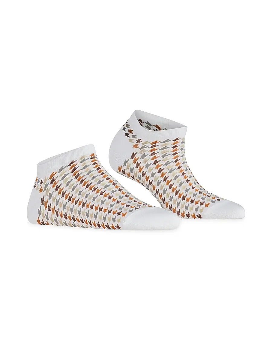 FALKE Women's Vibrant Boost Houndstooth Ankle Socks | Thumbnail 2 FALKE Women's Vibrant Boost Houndstooth Ankle Socks | Thumbnail 2