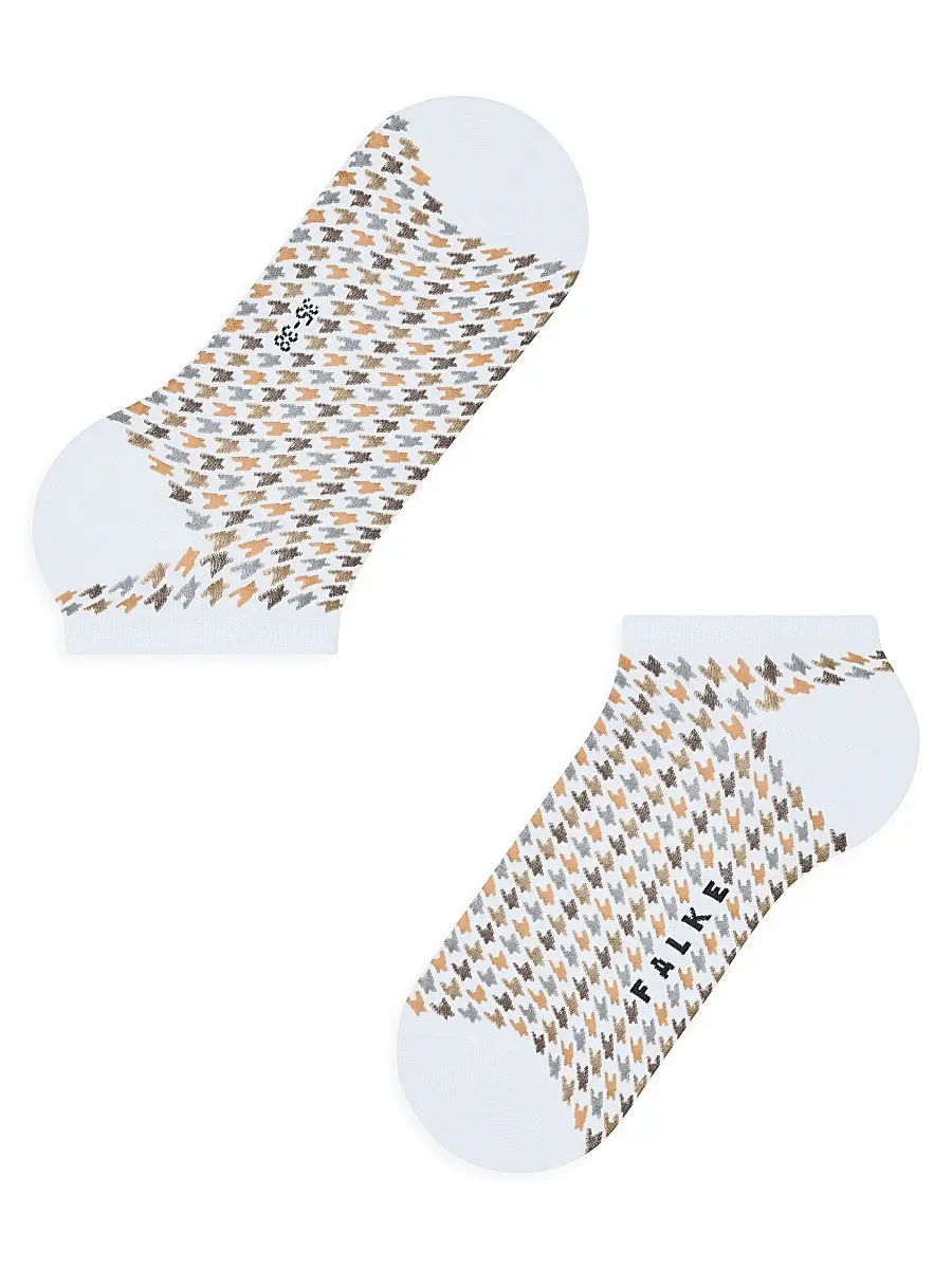 FALKE Women's Vibrant Boost Houndstooth Ankle Socks | Thumbnail 4 FALKE Women's Vibrant Boost Houndstooth Ankle Socks | Thumbnail 4