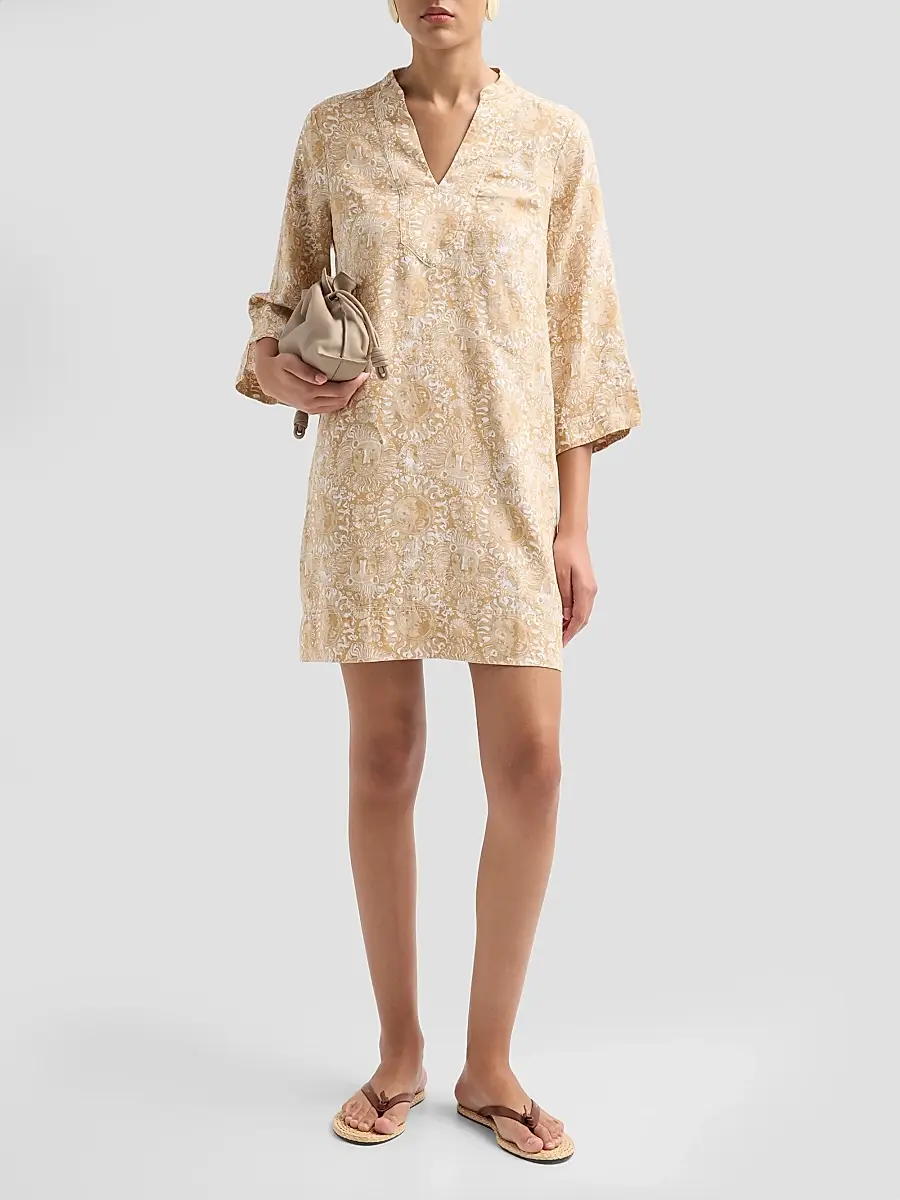 Lilly Pulitzer Women's Annadetta Linen Tunic Dress | Thumbnail 2