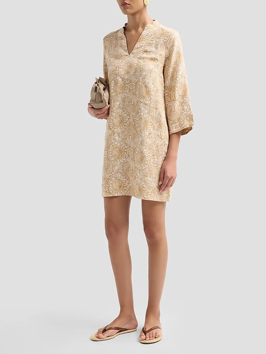 Lilly Pulitzer Women's Annadetta Linen Tunic Dress | Thumbnail 4