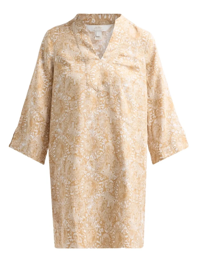 Women's Annadetta Linen Tunic Dress Women's Annadetta Linen Tunic Dress
