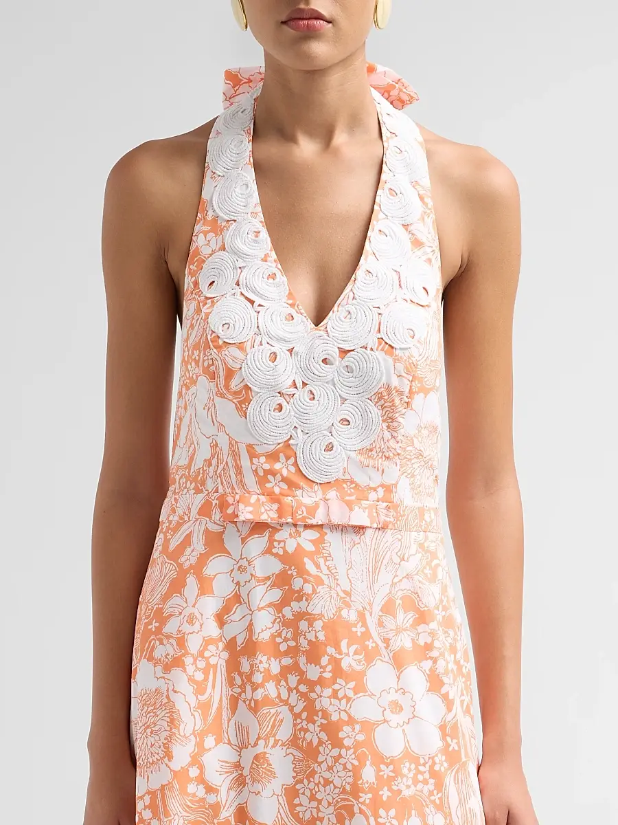 Lilly Pulitzer Women's Belinda Budding Romance Print Maxi Dress | Thumbnail 5 Lilly Pulitzer Women's Belinda Budding Romance Print Maxi Dress | Thumbnail 5