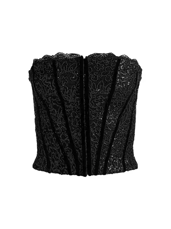 Women's Cosette Sequined Strapless Corset