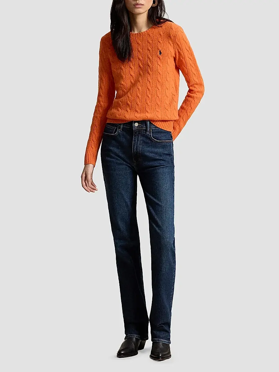 Polo Ralph Lauren Women's Wool-Cashmere Cable-Knit Sweater | Thumbnail 2