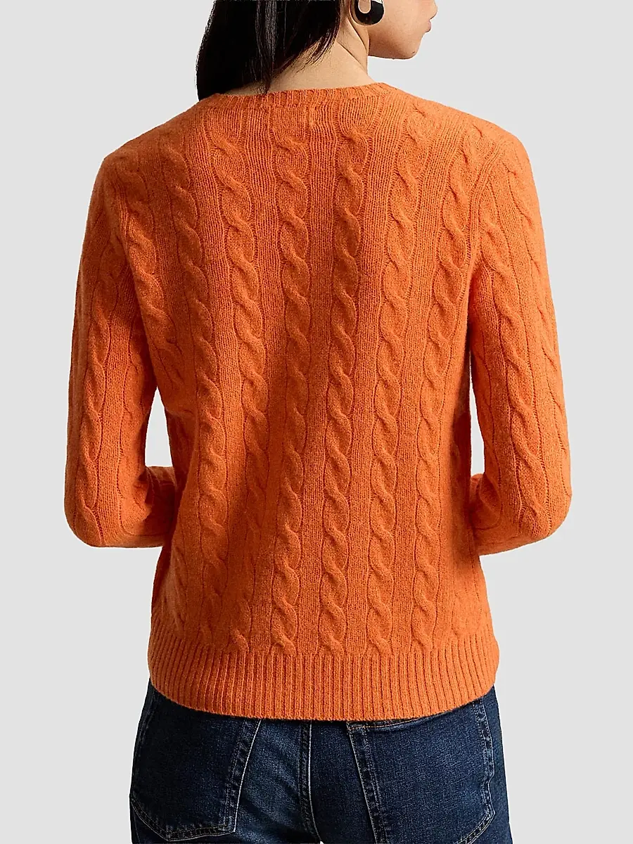 Polo Ralph Lauren Women's Wool-Cashmere Cable-Knit Sweater | Thumbnail 3