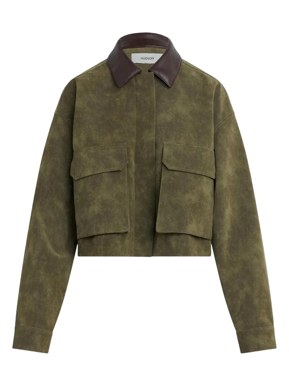 Hudson Jeans Women's Faux Suede Chore Jacket