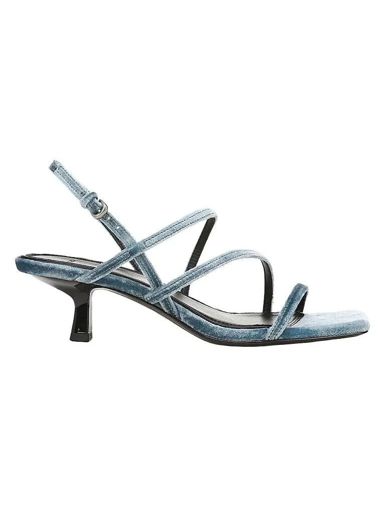 Vince Women's Tania 45MM Velvet Slingback Sandals