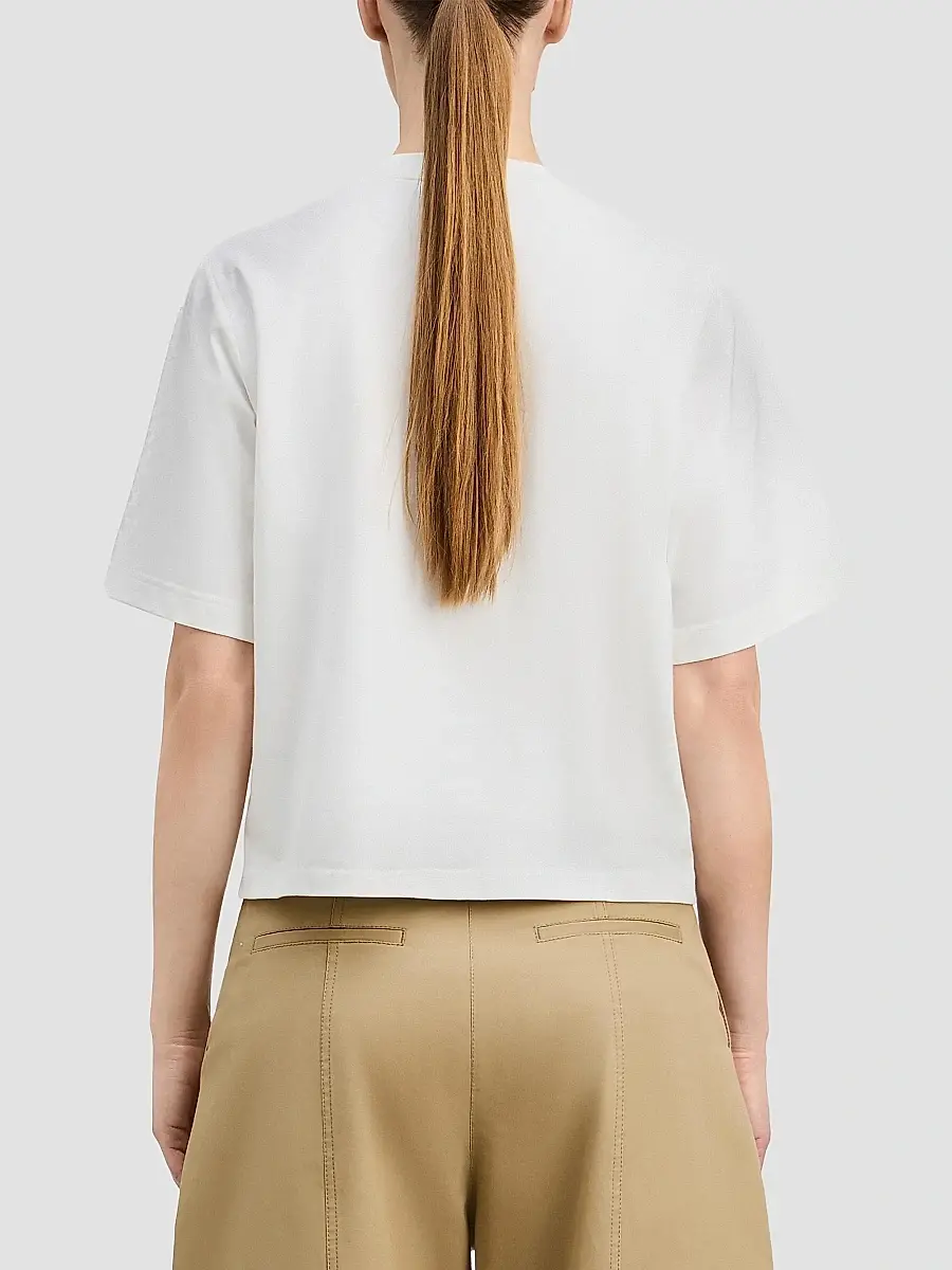 Derek Lam Women's Luke Paillette Heavyweight Jersey T-Shirt | Thumbnail 3 Derek Lam Women's Luke Paillette Heavyweight Jersey T-Shirt | Thumbnail 3