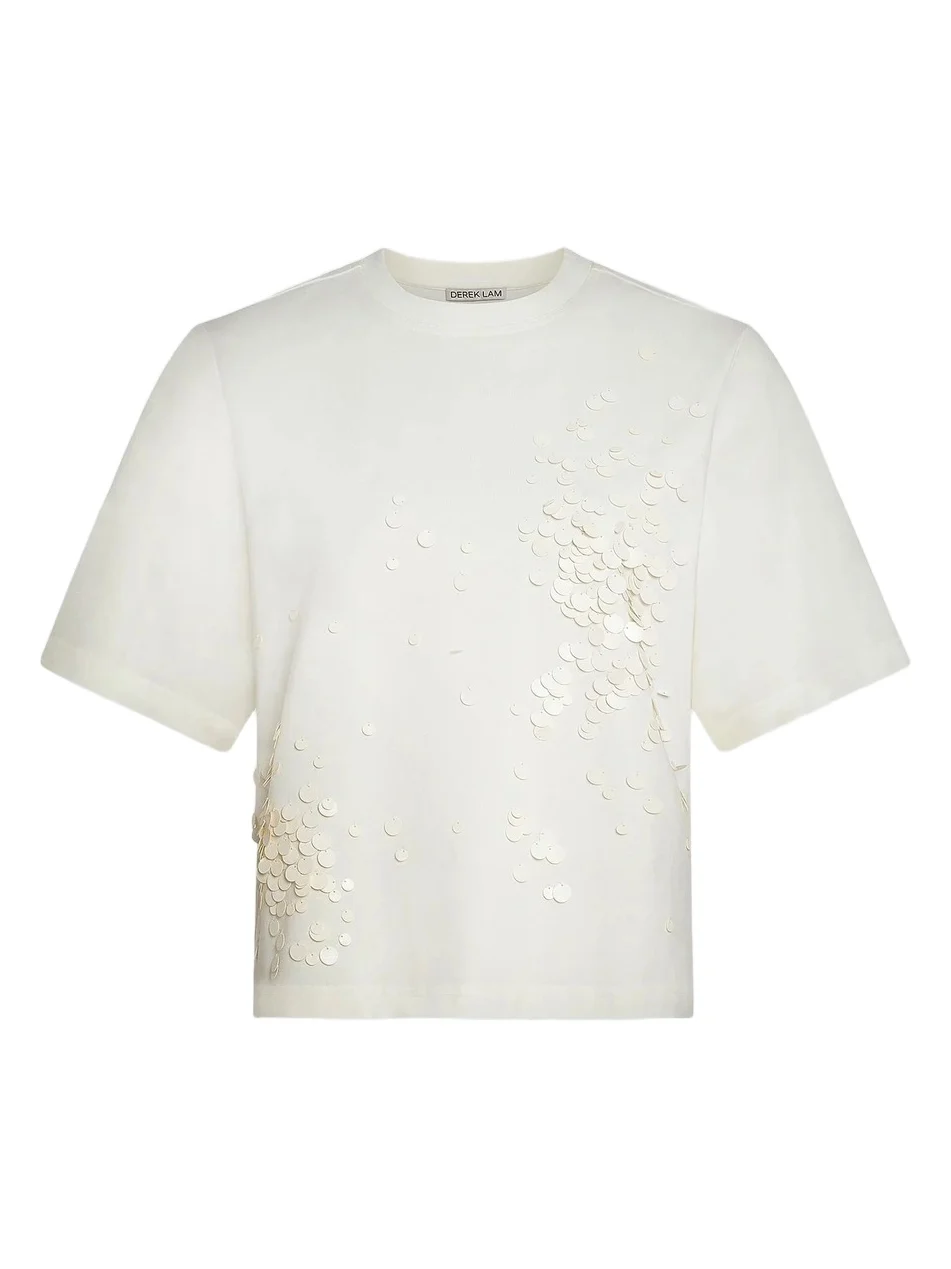 Women's Luke Paillette Heavyweight Jersey T-Shirt Women's Luke Paillette Heavyweight Jersey T-Shirt