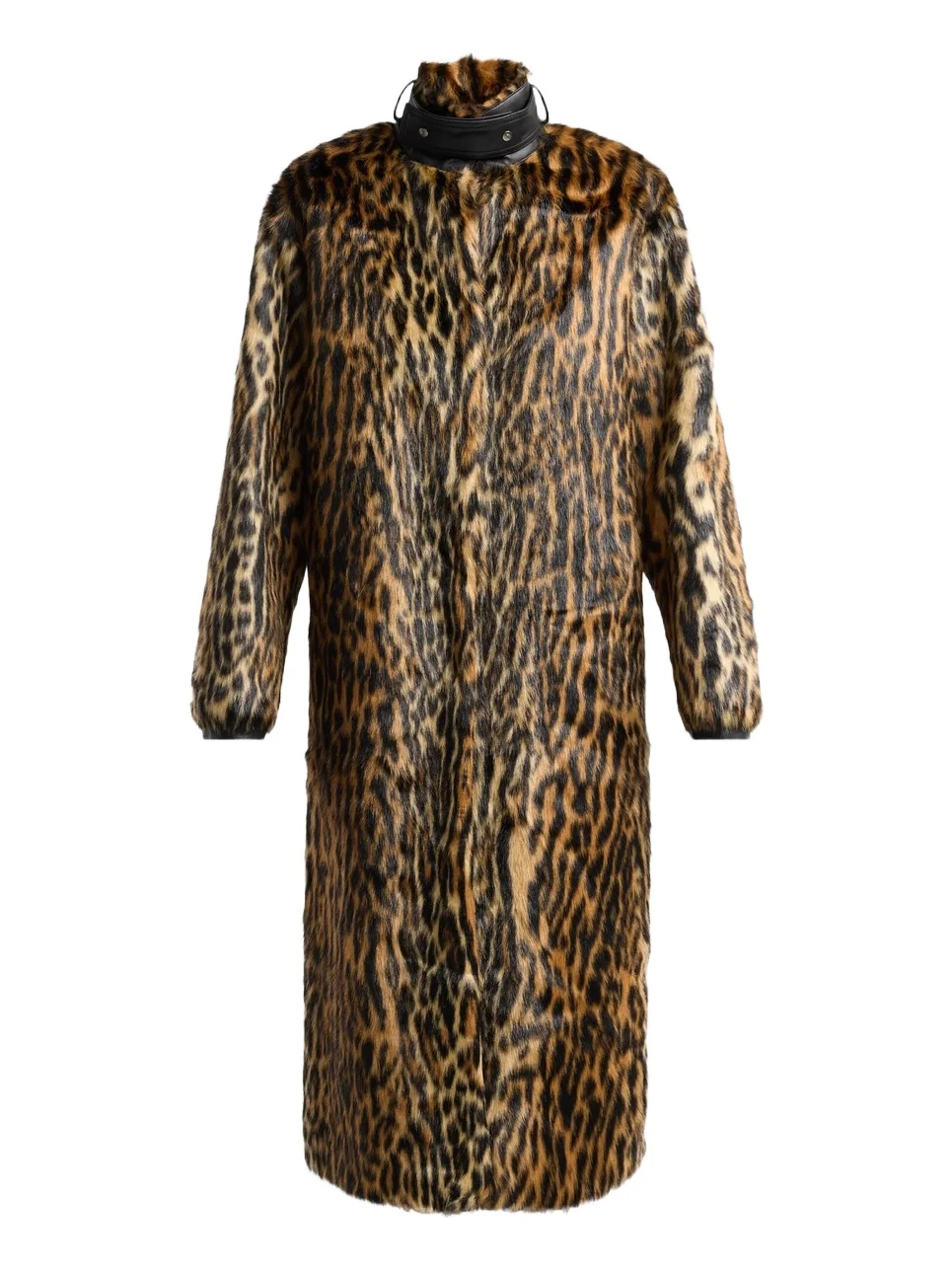 Et Ochs Women's Vonn Leopard-Print Faux-Fur Coat