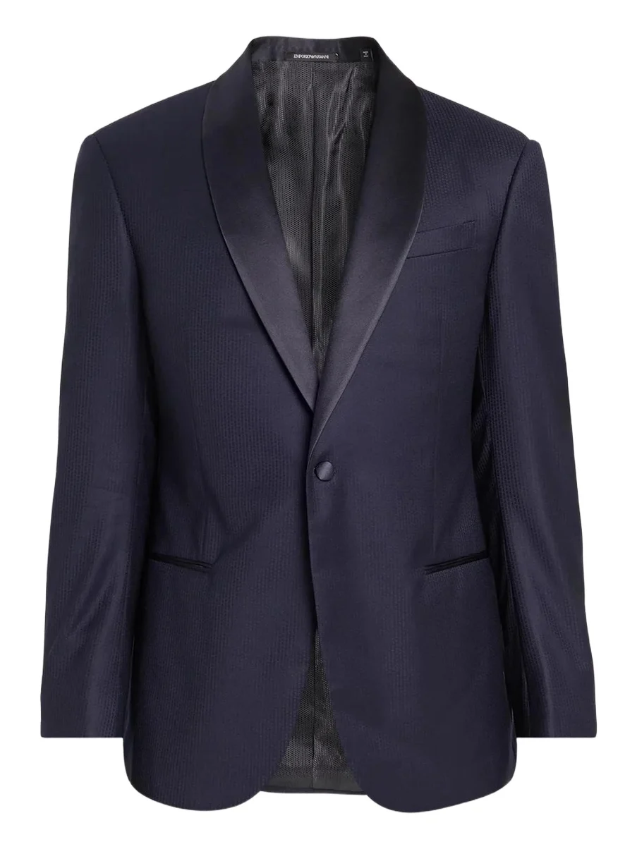 Emporio Armani Men's Textured Wool Dinner Jacket