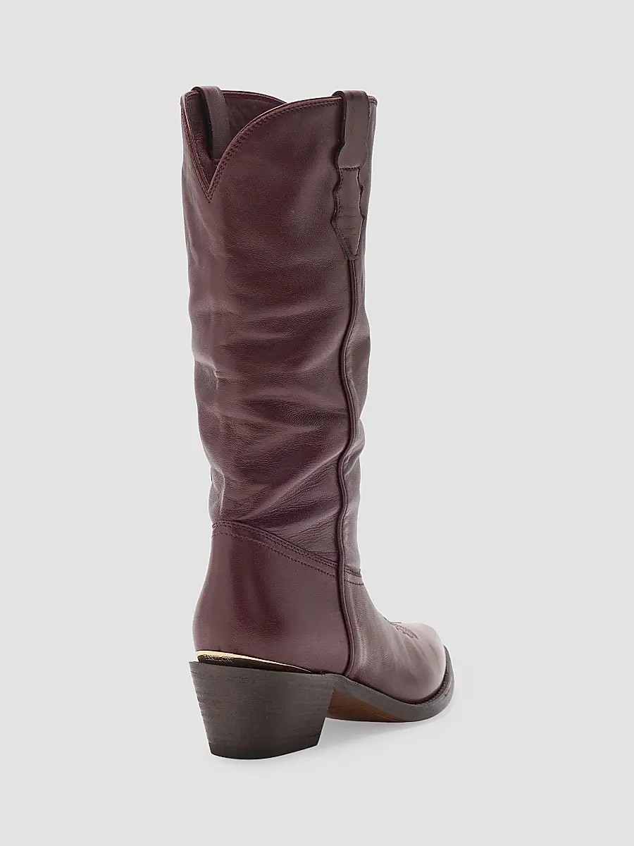 Partlow Women's Courtney 55MM Slouch Cowboy Boots | Thumbnail 2 Partlow Women's Courtney 55MM Slouch Cowboy Boots | Thumbnail 2