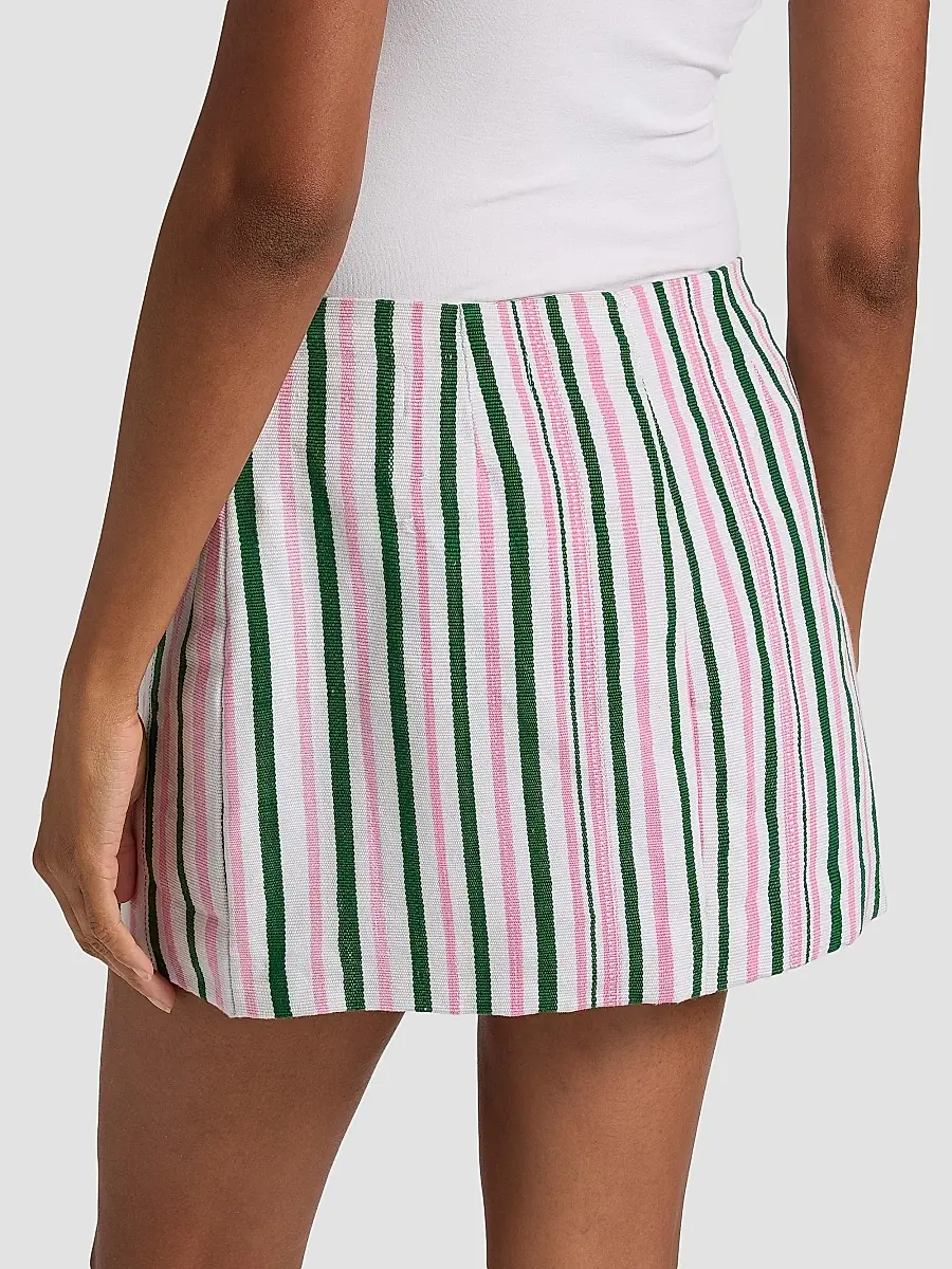 Busayo Women's Lola Striped Miniskirt | Thumbnail 5