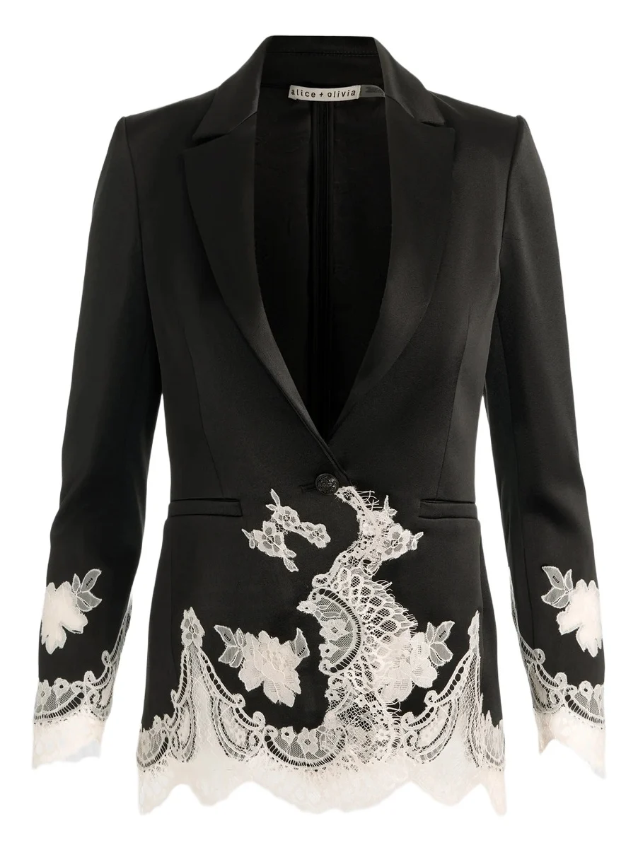 Women's Breann Floral-Embroidered Blazer