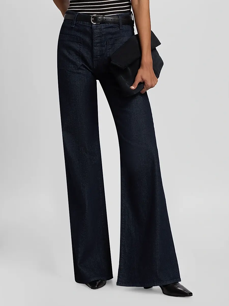 Nili Lotan Women's Florence Mid-Rise Jeans | Thumbnail 3 Nili Lotan Women's Florence Mid-Rise Jeans | Thumbnail 3