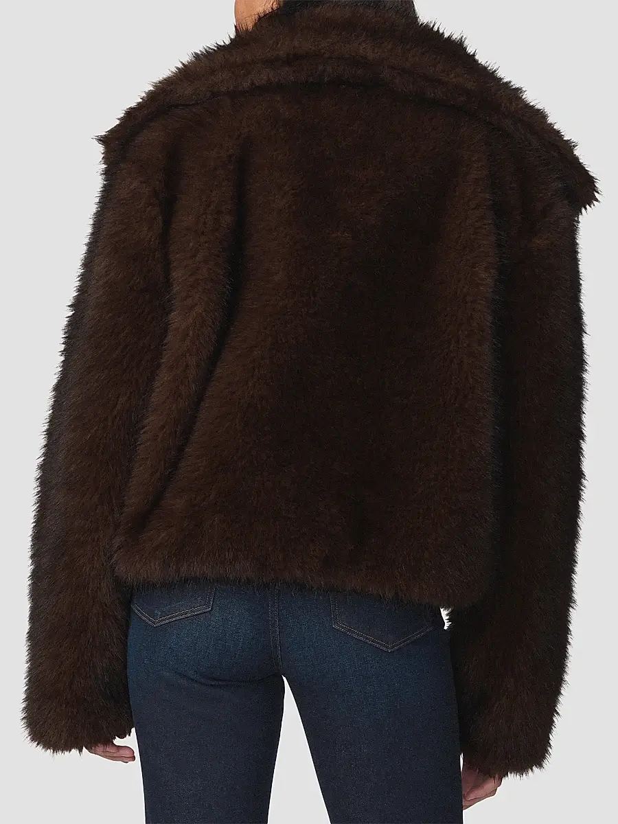 Joe's Jeans Women's The Cozy Faux Fur Jacket | Thumbnail 3 Joe's Jeans Women's The Cozy Faux Fur Jacket | Thumbnail 3