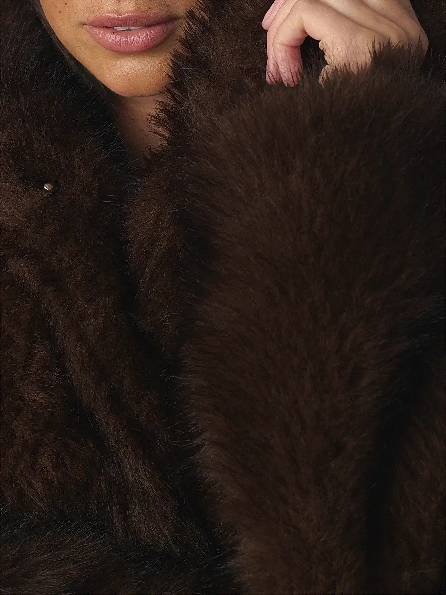 Joe's Jeans Women's The Cozy Faux Fur Jacket | Thumbnail 5 Joe's Jeans Women's The Cozy Faux Fur Jacket | Thumbnail 5
