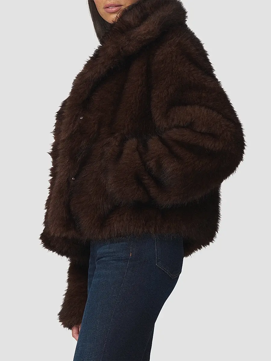 Joe's Jeans Women's The Cozy Faux Fur Jacket | Thumbnail 7 Joe's Jeans Women's The Cozy Faux Fur Jacket | Thumbnail 7