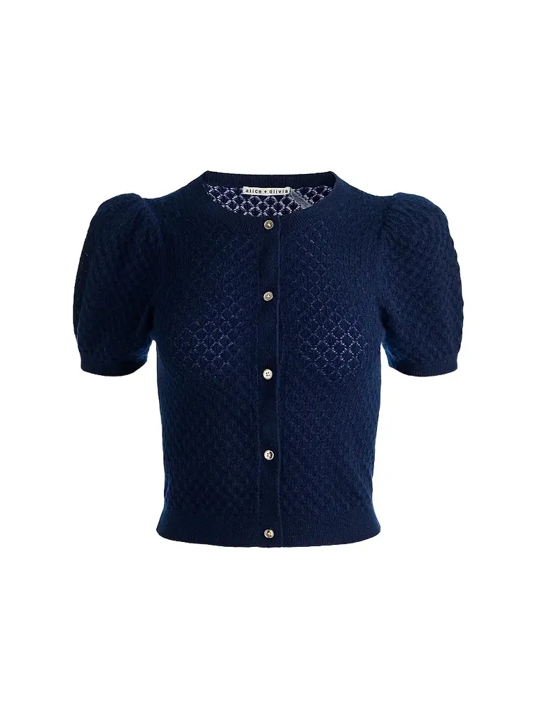 Alice + Olivia Women's Sabine Cashmere Cardigan