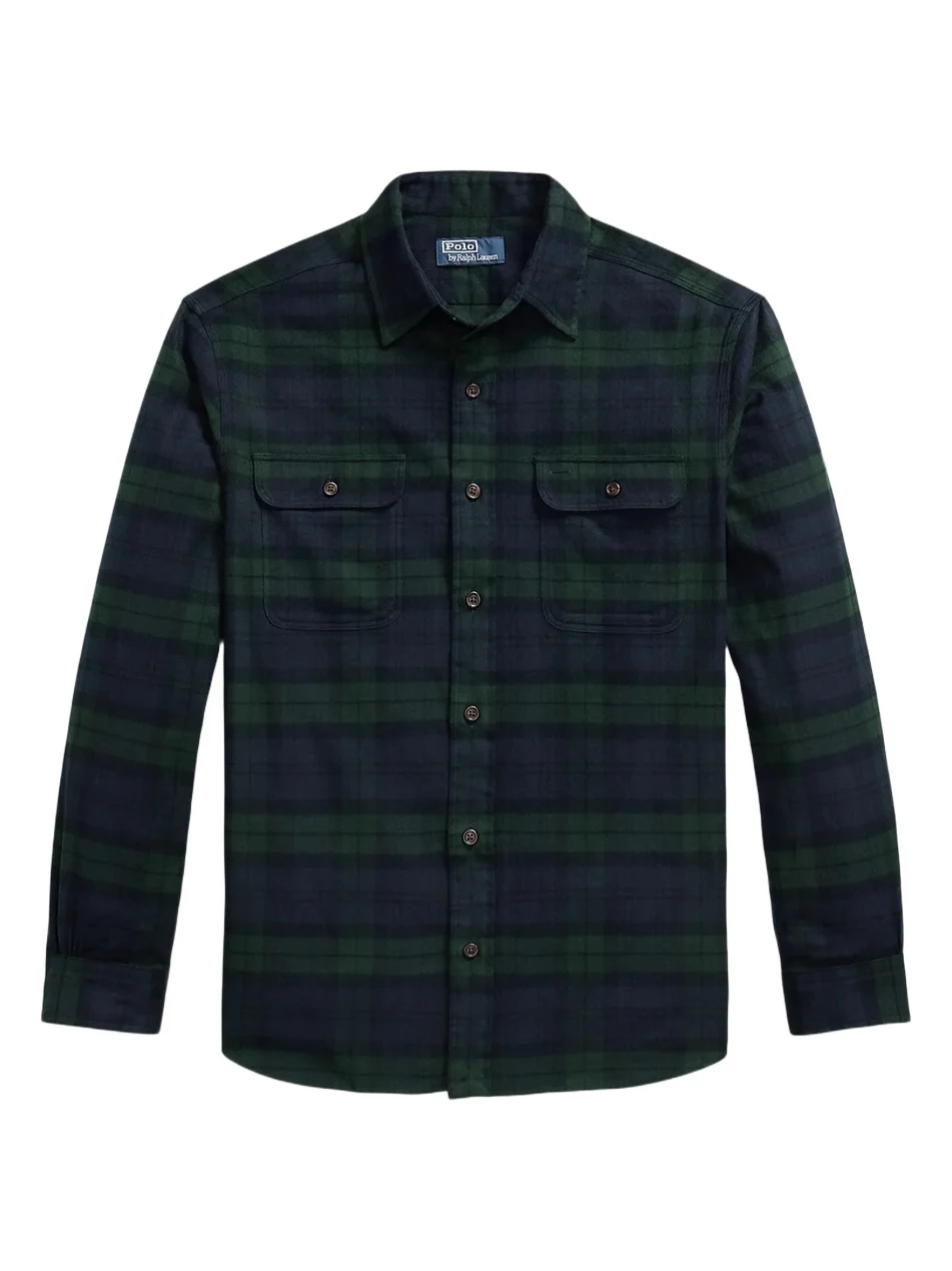 Men's Classic-Fit Plaid Flannel Workshirt Men's Classic-Fit Plaid Flannel Workshirt