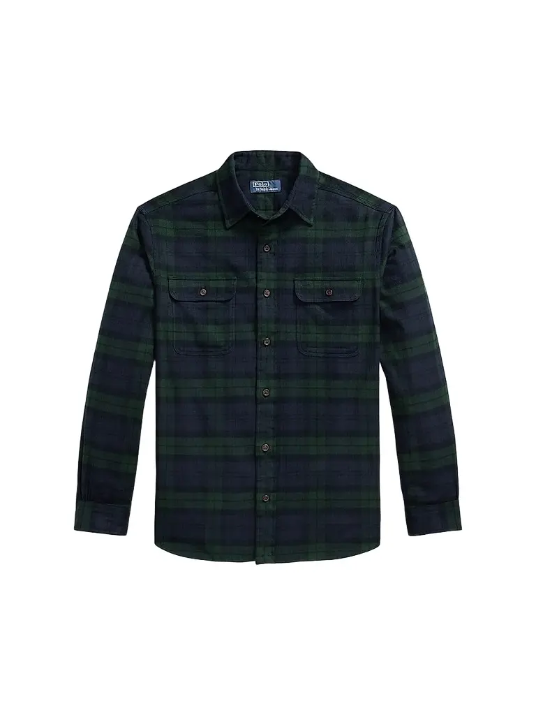Polo Ralph Lauren Men's Classic-Fit Plaid Flannel Workshirt