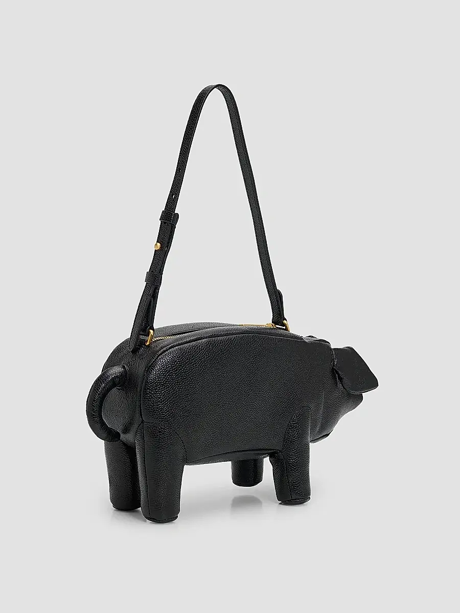 Thom Browne Women's Baby Pig Pebble Grain Leather Bag | Thumbnail 2 Thom Browne Women's Baby Pig Pebble Grain Leather Bag | Thumbnail 2
