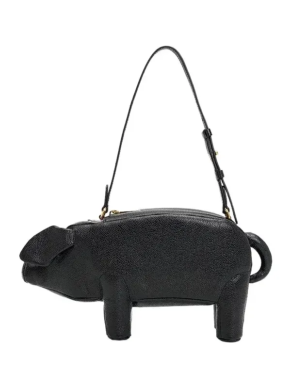 Thom Browne Women's Baby Pig Pebble Grain Leather Bag