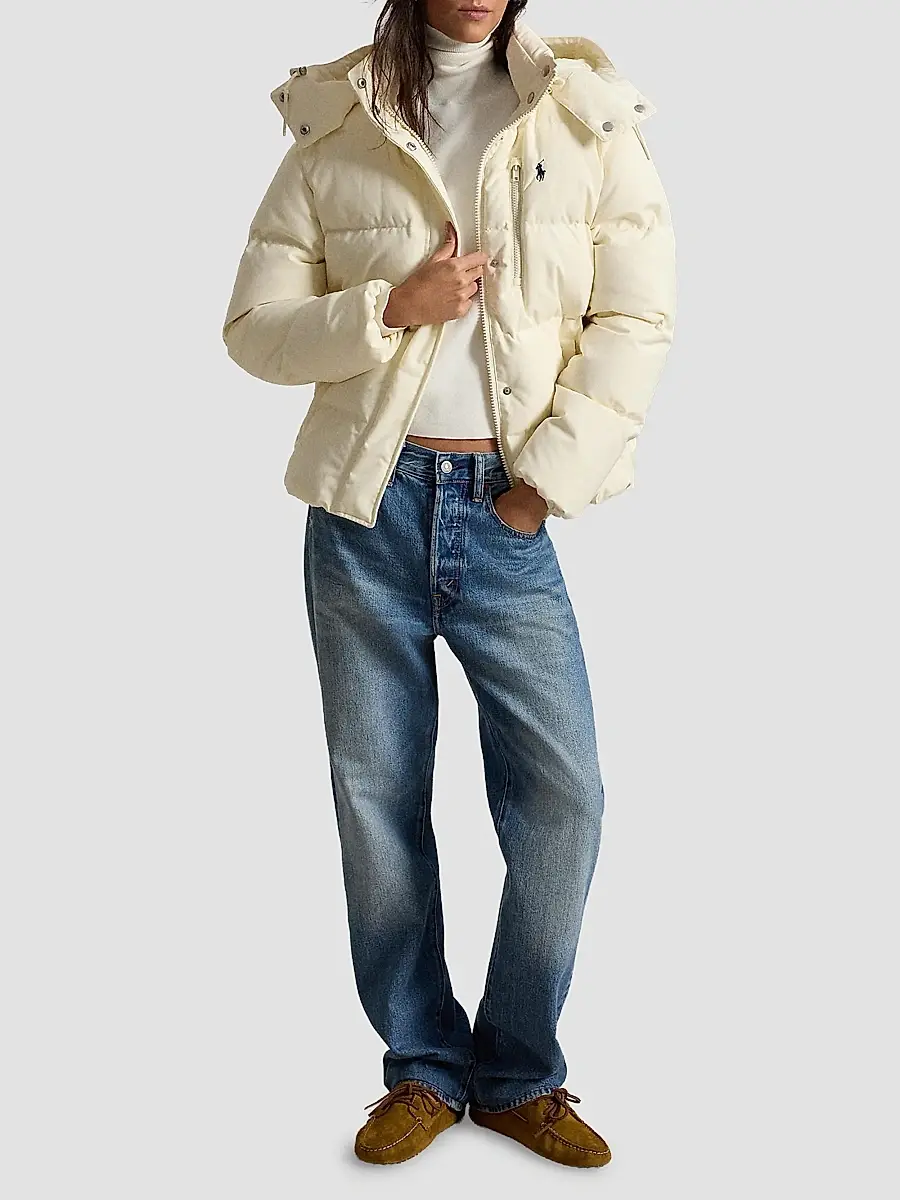Polo Ralph Lauren Women's Mid-Weight Down Puffer Jacket | Thumbnail 2