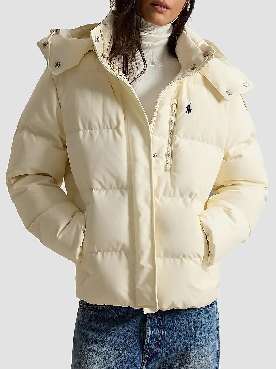 Polo Ralph Lauren Women's Mid-Weight Down Puffer Jacket | Thumbnail 4