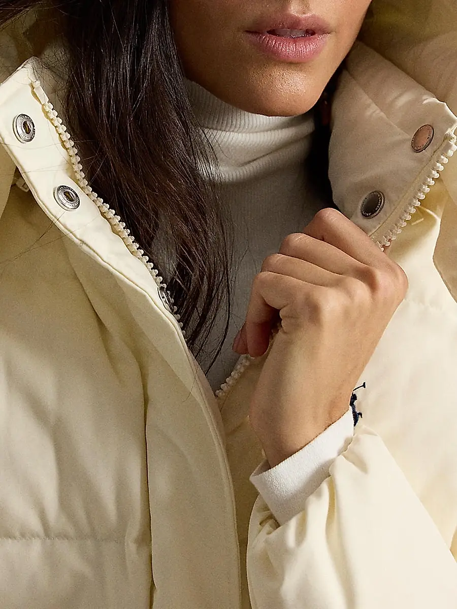 Polo Ralph Lauren Women's Mid-Weight Down Puffer Jacket | Thumbnail 6
