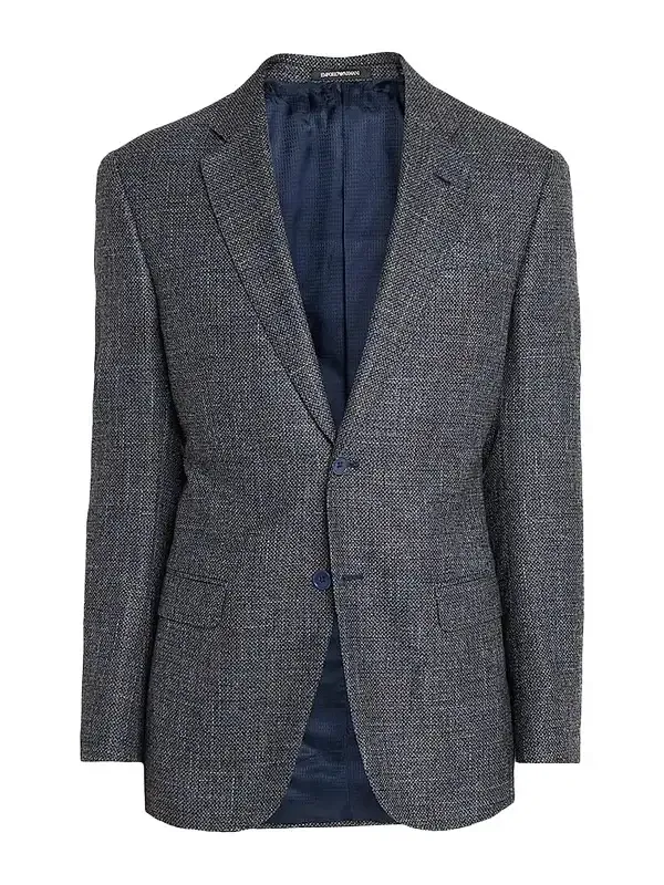 Men's Melange Wool-Blend Sport Coat