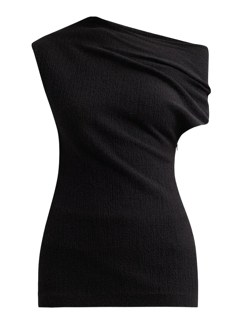 Women's Draped One-Shoulder Top Women's Draped One-Shoulder Top