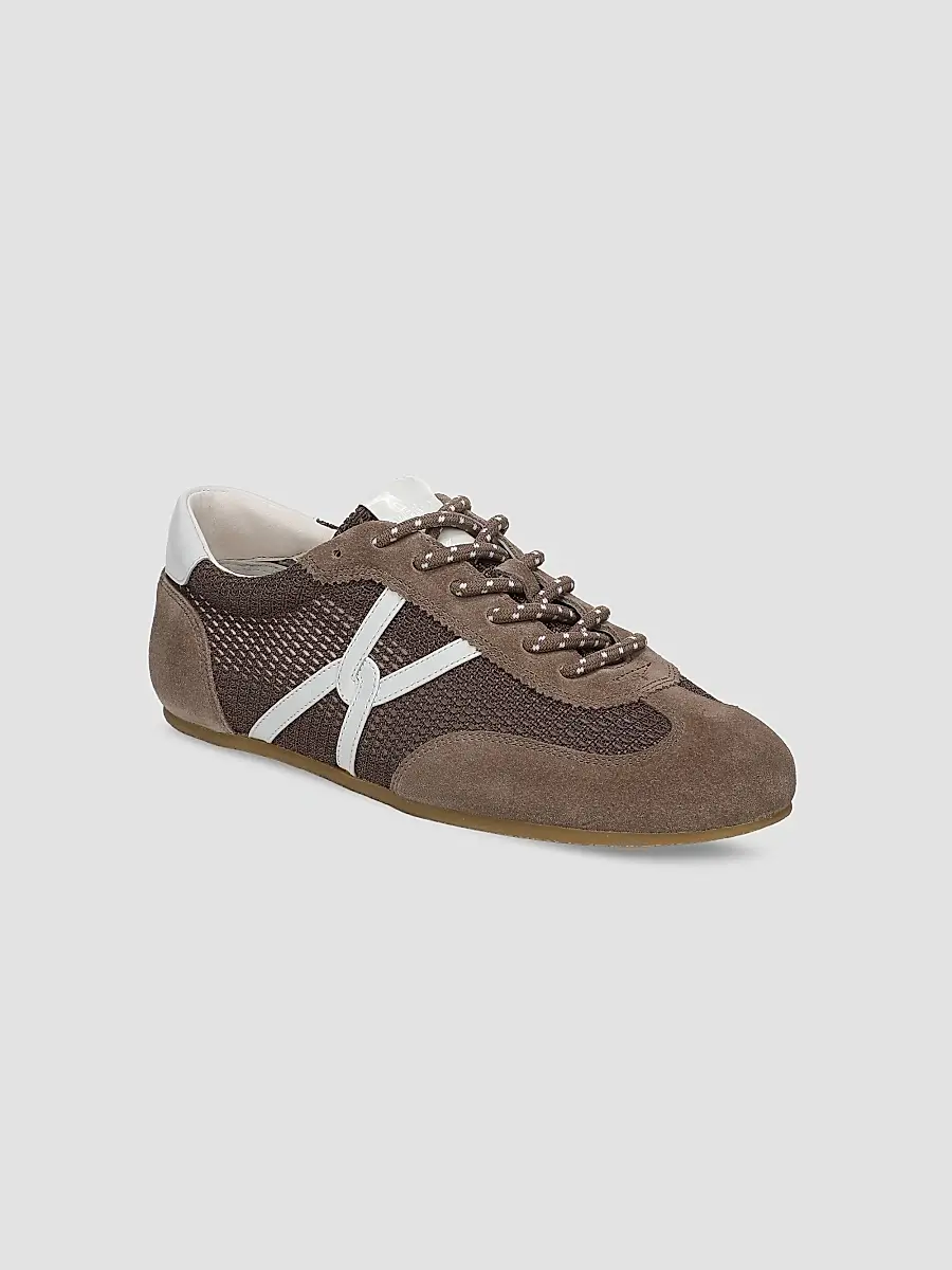 Veronica Beard Women's Riviera Mesh Suede Low-Top Sneakers | Thumbnail 2 Veronica Beard Women's Riviera Mesh Suede Low-Top Sneakers | Thumbnail 2