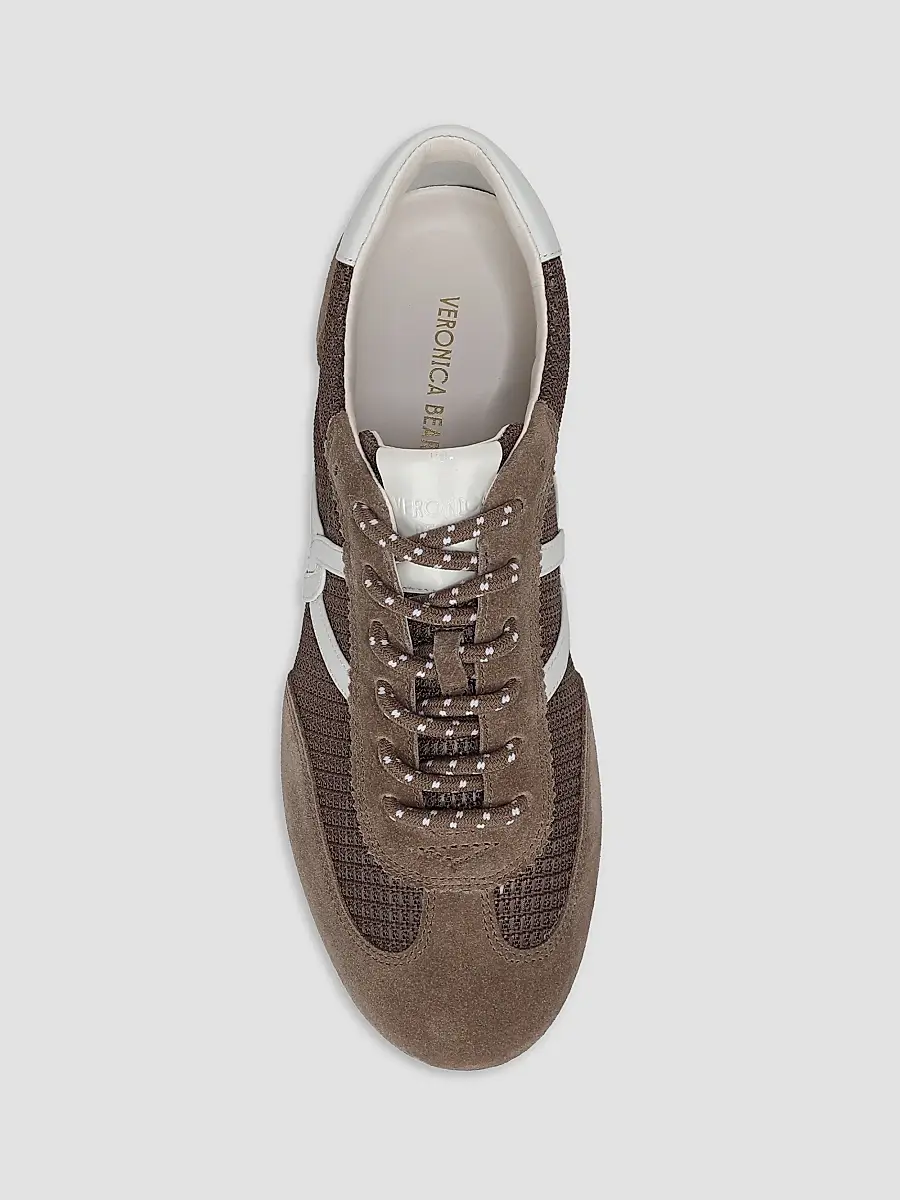 Veronica Beard Women's Riviera Mesh Suede Low-Top Sneakers | Thumbnail 4 Veronica Beard Women's Riviera Mesh Suede Low-Top Sneakers | Thumbnail 4
